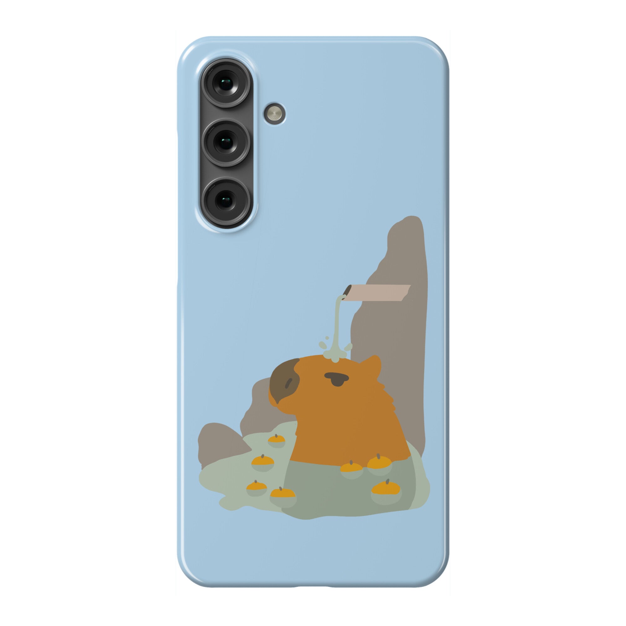 Capybara Hot Spring Phone Case